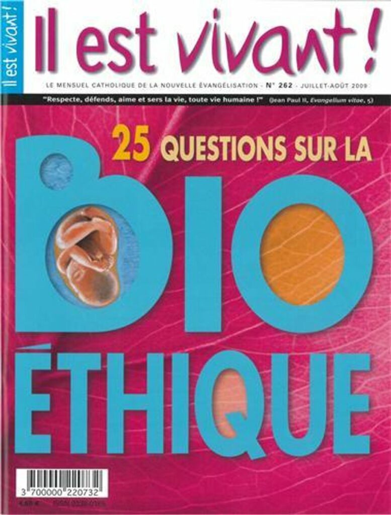 25 Questions Sur La Bioéthique Magazine Il Est Vivant 1780